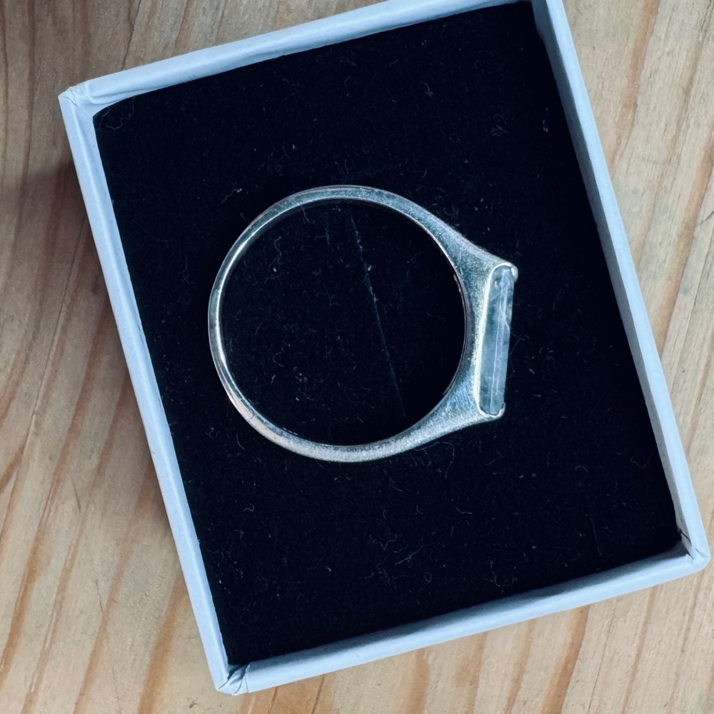 Moon Stone Stacking Ring - image 1